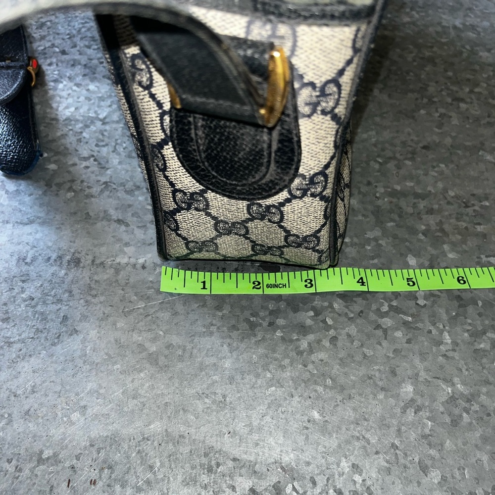 Gucci Blue and Cream Crossbody Bag - Picture 13 of 16